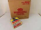 1989 Fleer Baseball Wax Box 36 - New Factory Sealed Packs Ff Error Confimed !