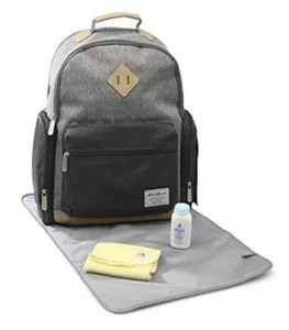 Eddie Bauer Places & Spaces Bridgeport Diaper Bag Backpack Cooler Bottle Pocket - Picture 1 of 6