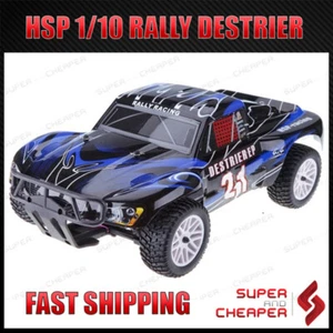 Hsp 2.4Ghz Rc Remote Control Car 1/10 Electric Rally Short Course Rc Truck 55901 - Picture 1 of 9