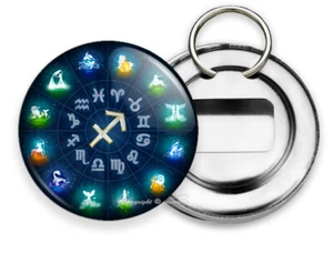 Schlüsselanhänger SCHÜTZE STERNZEICHEN HOROSKOP GLÜCK ASTROLOGIE ZEICHEN HD BIERFLASCHENÖFFNER - Bild 1 von 1