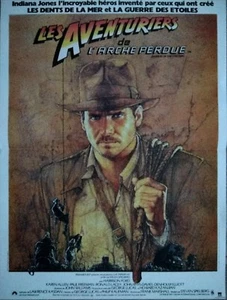 RAIDERS OF THE LOST ARK Affiche Cinéma 53x40 Movie Poster HARRISON FORD - Imagen 1 de 1