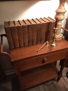 COLLIER'S 1921 New Encyclopedia - FASCINATING 10 Volumes - Antique Book Set