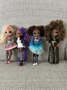 SET of 4 LOL SURPRISE DOLLS 9 Inch EUC - Picture 1 of 23