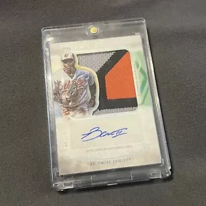 2019 Topps Inception /99 Cedric Mullins #IAJ-CM RPA Rookie Jumbo Patch Auto RC - Picture 1 of 2