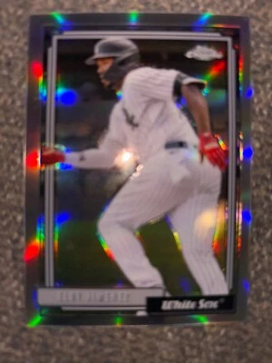 2021 Topps Chrome 1992 Redux Refractor Eloy Jimenez #TC92-15 White Sox - Image 1 of 2