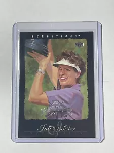 2003 Upper Deck RENDITIONS GOLF INSERT CHAMPIONS LOUNGE JULI INKSTER ROOKIE LPGA - Bild 1 von 2