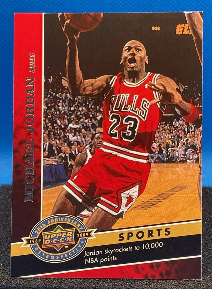 2009 UPPER DECK 20TH ANNIVERSARY RETROSPECTIVE MICHAEL JORDAN BULLS #37 - Image 1 of 1