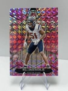 2024 Panini Mosaic - Will Anderson #90 Camo Pink Mosaic Prizm - Bild 1 von 2