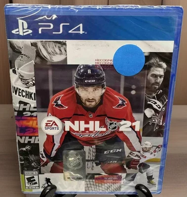 NHL 21 PS4 Sony PlayStation 4 Hockey Video Game EA Sports New Sealed Ovechkin - Image 1 of 4