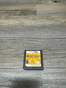 Brain Age - Nintendo DS Excellent Authentic Game NDS - Picture 1 of 2