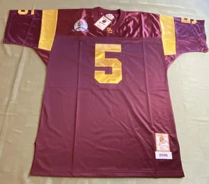 Vintage Neu mit Etikett Gridiron Greats Reggie Bush 5 USC Trojaner Rose Bowl Trikot 52 XL HEISMAN - Bild 1 von 10