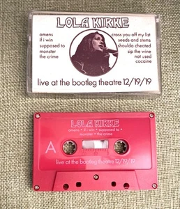 Lola Kirke **PROMO PINK CASSETTE** Live at the Bootleg Theatre - Picture 1 of 2
