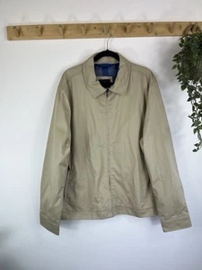 Chaqueta Harrington Blue Harbour M&S XXL Algodón Piedra Clásica Premium Para Hombre - Imagen 1 de 6
