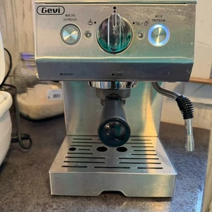 Gevi Espresso Machine 1050W Silver Coffee Maker GECME003D-U - Picture 1 of 11
