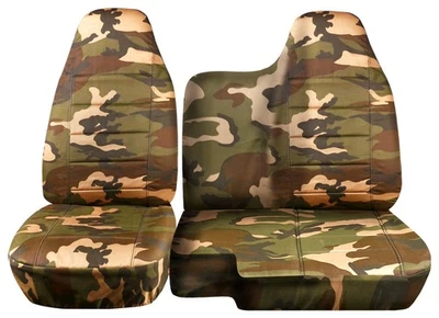 Truck bench seat cover urban camo fits 98-03 Mazda B-Series B2300 B2500 B3000 - Image 1 of 4