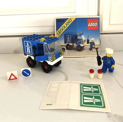 LEGO 6653 Camión de Mantenimiento de Carreteras 1982 Classic Town Como Nuevo con Manual Sin Caja Foto 1 de 4