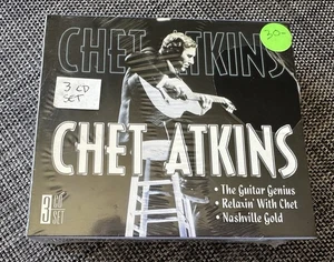 CHET ATKINS NEU 3-CD Box Set, The Guitar Genius, Relaxin mit Chet, Nashville A3 - Bild 1 von 4