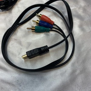 HDMI to RGB Male Video Converter Cable For HDTV DVD Player Includes Audio Cable - Picture 1 of 5