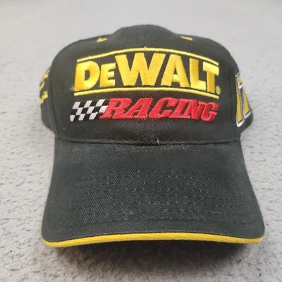 复古 Matt Kenseth 帽子 Snapback DeWalt Racing 黑色 NASCAR 刺绣 — 第 1/4 张图片