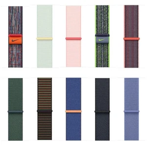 Apple Watch Sport Loop Band Strap Nike 49mm 46mm 45mm 44mm 42mm 41mm GENUINE - Picture 1 of 148