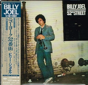 Billy Joel "52nd Street" Japan LTD Mini LP CD Paper Sleeve w/OBI - Picture 1 of 1