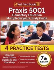 Praxis 5001 Elementary Education Multiple Subjects Study Guide 2024-2025: 4 Prac