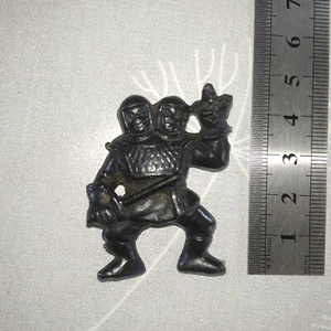 vintage 1991 COSMIX - M.U.S.C.L.E MAN - IDEAL Exogini - BICEFALUS - BLACK - Imagen 1 de 1