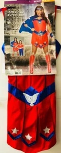 American Superhero Halloween Costume Woman Dress - Picture 1 of 3
