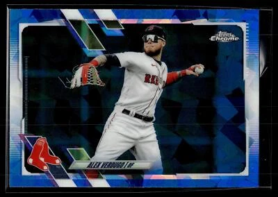 Alex Verdugo 2021 Topps Chrome Sapphire Edition Card #214 - Image 1 of 2