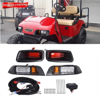 Kit de faros LED y luces traseras para carro de golf EZGO TXT 1996-2013 gas y eléctrico Foto 1 de 4