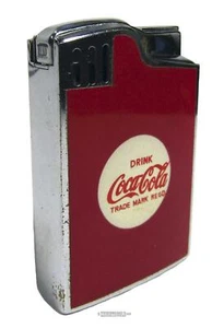 Coke Coca-Cola Lighter Hadson Blue Bird Japan Wind Up 1960s Musical Rare Tune - Bild 1 von 10