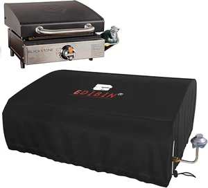 17 Zoll Grillplatte Abdeckung für Blackstone 17 Zoll Tischplatte Grillplatte mit Haube, 100 % Wa - Bild 1 von 12