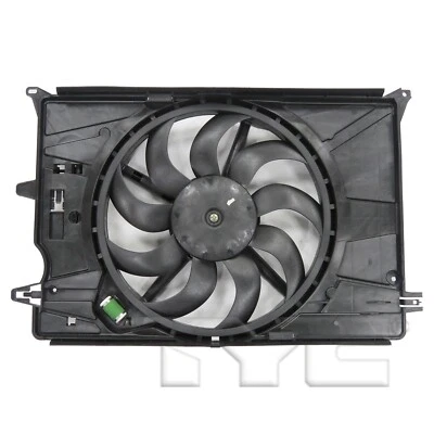 Conjunto de ventilador condensador y radiador doble TYC 623530 para 15-18 500X Renegade Foto 1 de 4
