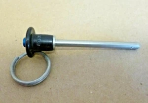 3/16" X 2" GRIP 17-4 STAINLESS STEEL AVIBANK BALL LOCK QUICK RELEASE PIN (B HDL) - Picture 1 of 3