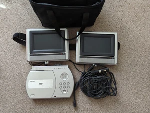 VENTURER Portable DVD Player Mobile Dual Screens PVS1960 - PARTS REPAIRS - Picture 1 of 13