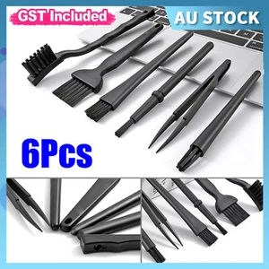 6 In 1 Mini Computer Keyboard Cleaner PC Laptop Brush Dust Cleaning Tool Kit AU - Picture 1 of 10