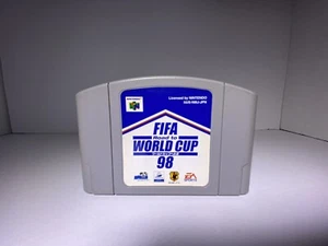 Japan Import Japanese FIFA Road to World Cup 98 Nintendo 64 - Picture 1 of 3