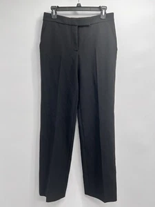 MARINA MOSCONE Women's Tailored Slim Slouchy Black Trouser Dress Pants Size M - Picture 1 of 21