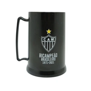 CANECA GEL PEÇA PRETA BICAMPEÃO BRASILEIRO - Atlético Mineiro - Picture 1 of 2
