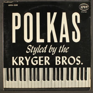 KRYGER BROTHERS: polkas styled by the APON 12" LP 33 RPM - Foto 1 di 2