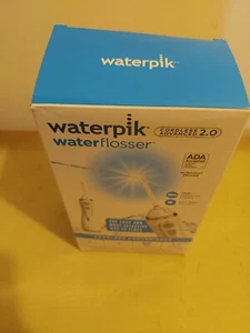 Waterpik Cordless Advanced 2.0 Water Flosser For Teeth, Gums Braces White WP-580 - Picture 1 of 3