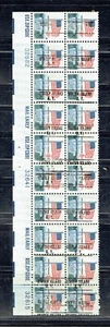 1971 8c FLAG WHITE HS plate bk of 20 f/ STATEN IS NY (1338f-748) precancel OGNH - Picture 1 of 2