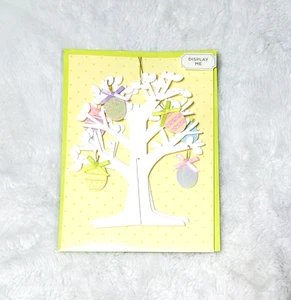 Papyrus Displayable Hanging Ornament Easter Egg Tree Happy Easter Card NWT - Picture 1 of 2