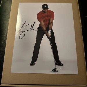 Tiger Woods PGA Autographed 8x10 Photo W/ COA - Picture 1 of 1