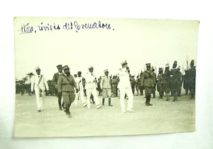 VECCHIA FOTO  MILITARE COLONIE ITALIA AFRICA ORIENTALE GOVERNATORE - Foto 1 di 1