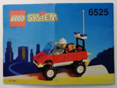 Notice Lego System City 6525 Blaze Commander - Livret d'instructions uniquement - Photo 1/3