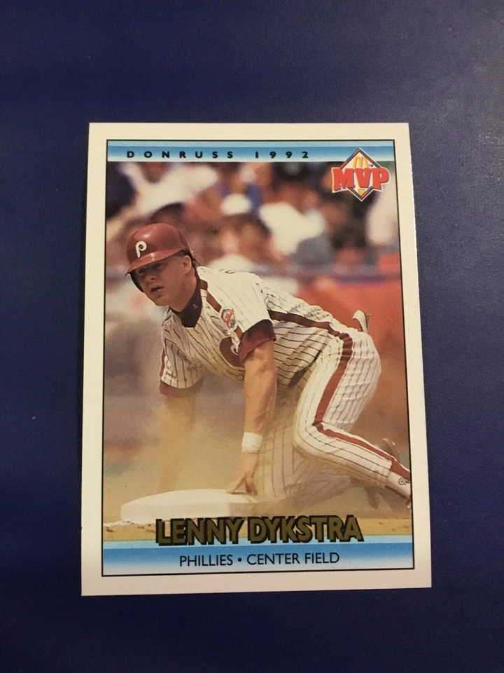 1992 Donruss # 8 LENNY DYKSTRA Phillies All Star Canada McDonalds RARE LOOK !  - Image 1 of 2