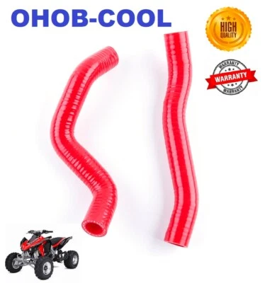 Kit de manguera de radiador de silicona para ATV apto para Kawasaki KFX450R KFX 450 2008-2013 11 rojo Foto 1 de 4