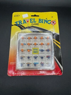 Vintage 1986 Travel Bingo Game – Classic Retro Edition - Image 1 of 3