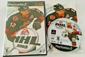 NHL 2003 Sony PlayStation 2 PS2 Complete CIB TESTED FREE Same Day Ship Out *C* - Picture 1 of 1